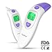 Produktbild Baby Fieberthermometer CocoBear Stirnthermometer Ohrthermometer Medizinischer Infrarot Digital Thermometer, Sofortiges Lesen Fieberwarnung Klinische Überwachung CE FDA und RoHS Zertifiziert
