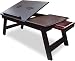 Home Sparkle Wooden Folding Laptop Table (Brown) RS.1999.00