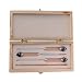 Produktbild 3 Stücke 0-100% Hydrometer Alkoholometer Tester Set Alkoholkonzentration Meter + Thermometer