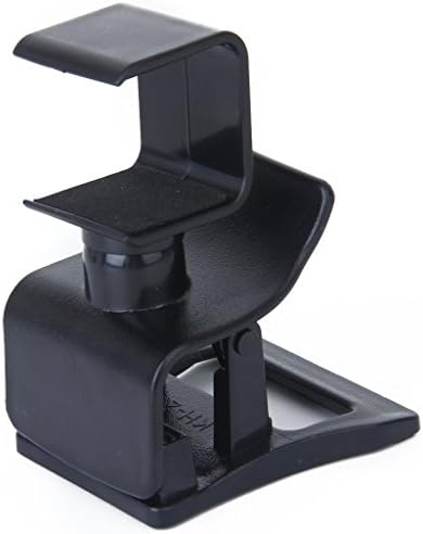 Surreywhytel TV Clip Mount Holder Stand For PS4 Move Eye Camera（Black ）