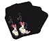 Produktbild Disney Minnie Mouse Fußmatten Set bestickt 4-teilig, Auto Teppich universal, Automatte rutschfest, Stoffmatten passend für fast alle Fahrzeugtypen