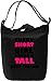 Produktbild Every Short Girl Needs A Tall Best Friend Slogan Leinwand Tagestasche Canvas Day Bag| 100% Premium Cotton Canvas| DTG Printing|