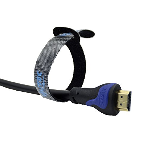 MutecPower 1m HDMI Kabel 1.4a / 2.0 – High Speed mit Ethernet 4K Ultra HD 2160p / Full HD 1080p – 3D / ARC / CEC – Kabel 3 fach geschirmt / inkl. Stecker- und Kontaktschirmung – Schwarz 1 meter - 3