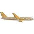 TRIPIN Silver Golden Classic Aeroplane Shape Tie Pin for Men