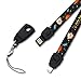 Produktbild Multifunktions-Handy Lanyard USB Datenkabel für iPhone / Android / Typ-C (schwarz) 1PCS