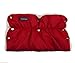 DARK RED WINTER WARMER BABY PRAM PUSHCHAIR STROLLER HAND MUFF FINGERLESS GLOVES