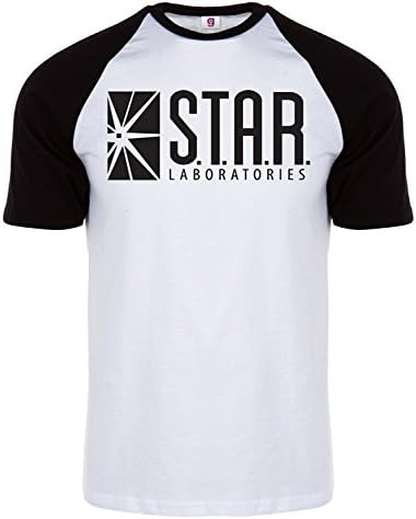 Graphic ImpactInspired New Star Labs Retro T Shirt, The Flash Star Laboratorie T Shirt for Man and WomanOEKO-TEX STANDARD 100