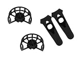 SCSpecial Cages de Protection pour contrôleurs HTC Vive Accessoires de HTC Vive Housses de Protection (Cages + Manchons en Silicone)