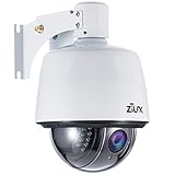 ip kameras ptz WETTERFEST FÜR OUTDOOR und ONVIF KOMPATIBILITÄT: ZILINK IP Kamera Outdoor WLAN, Robustes Edelstahlgehäuse, wasserdicht gemäß IP65, geeignet für Umgebungen mit einer Temperatur von -20 ℃ ~ + 60 ℃ (-4 ℉ ~ + 140 ℉). Sie können es jederzeit für die Überwachung im Innen- und Außenbereich verwenden Kompatibel mit Blue Iris, Ispy, Security Spy, VLC oder anderer Software von Drittanbietern.