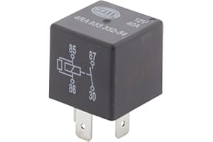 ‎HELLA HELLA 4RA 933 332-541 Relais, Arbeitsstrom - 12V - 4-polig - Schaltbild: S2 - Stecker: B - Schließer
