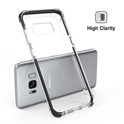 MoKo Samsung Galaxy S8 Plus Funda - Resistente a los Ara azos Anti - Gota y Scratch Halo Serie H brido Funda con TPU Colch n de Aire Tecnolog a Esquinas Panel Trasero Claro Parachoques Funda para Samsung Galaxy S8 Plus Smartphone Negro reviews MoKo Samsung Galaxy S8 Plus Funda - Resistente a los Ara azos Anti - Gota y Scratch Halo Serie H brido Funda con TPU Colch n de Aire Tecnolog a Esquinas Panel Trasero Claro Parachoques Funda para Samsung Galaxy S8 Plus Smartphone Negro