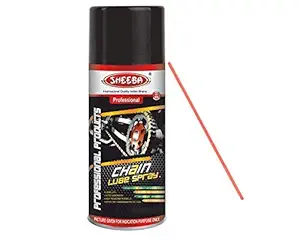 Sheeba Chain Lubrication Spray (500 ml) Pack of 2