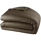 Funda de edredón Sublime marrón helado, 260 x 240