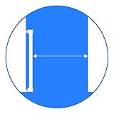 Reer 46201 Treppengitter Türgitter S-Gate Basic Schraubgitter aus Holz - 5