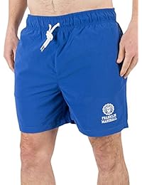 Franklin & Marshall Hombre Sello Logo pone en cortocircuito, Azul