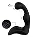 Produktbild HWeggo Prostata Massage Anal Vibratoren Medizinischem Silikon Sex Vibrator mit 9 Vibrationsmodi Sex-spielzeug für Männer - Schwarz