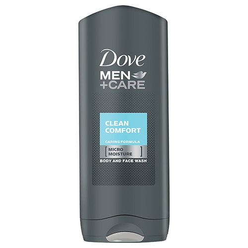Dove Men + Care Body and Face Wash, Clean Comfort, 250ml