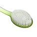 Topnotch Bath Shower Back Brush With Long Handle Exfoliating Body Brush Green