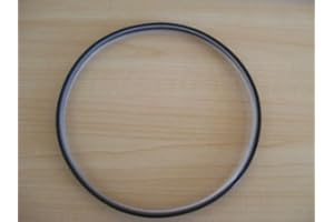 MSP Junta de Tapa Compatible con Thermomix TM31, Negro, Pieza de Repuesto, Diseño Anti-Fugas