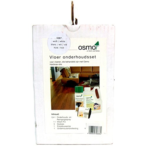 Preisvergleich Produktbild Osmo Fußboden-Pflege-Set, in weiß