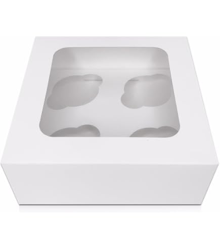 45 Pirottini Piccoli Per Cupcake E Muffin - Carta Forno Resistente, Multicolore - Foto 2