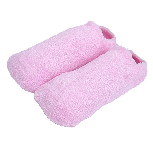 Leegoal(TM) Thermoplastic Spa Soften Gel Moisturizing Socks,1 Pair (Pink)
