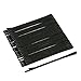 24 Pcs Lady Hair Barrette Bar Clips DIY Hairstyle Bobby Pin Black