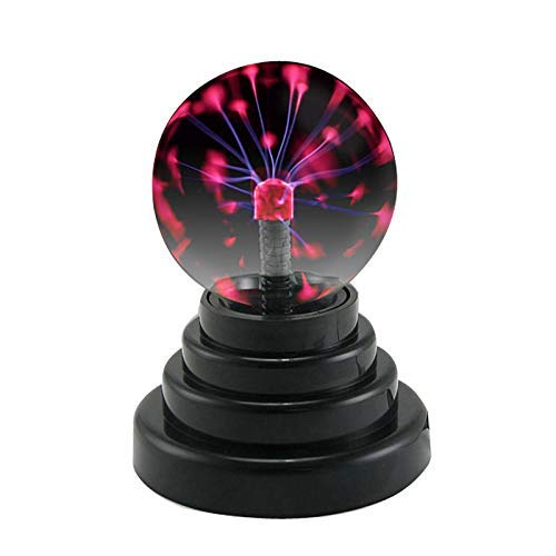Preisvergleich Produktbild Hai Ying * Europäischer 3-Zoll-Elektrostatischer Kugel-Nachtlicht-Magie-Ionenblitzglas... USB-Netzteil-Wohnzimmer-Schlafzimmer-... 220 / 240W A