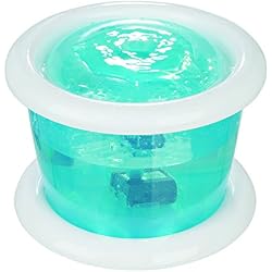 Trixie Bubble Stream Distributeur Automatique d'eau pour Chien Bleu/Blanc 3 L