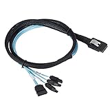 Cable de cobre chapado en plata, 4 canales, canal de señal única de 6 Gbps / seg.