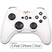 Produktbild BEBONCOOL PXN Bluetooth Game Controller Gamepad Joypad für iPhone, iPad, mit abnehmbarem handyhalter, Apple MFi zertifiziert (weiß)
