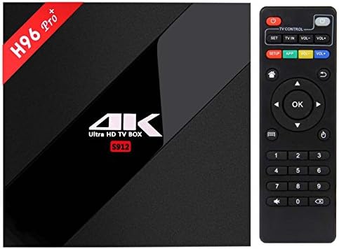 iBOYA Android Smart TV Box H96 Pro+ Plus Android 7.1 3GB 32GB Amlogic S912 Octa Core 4K WIFI Player TV Box