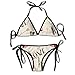 Produktbild Rghkjlp Women Sexy Swimwear Set Valentine's Day Love Tie Side Padding Bathing Swimsuit