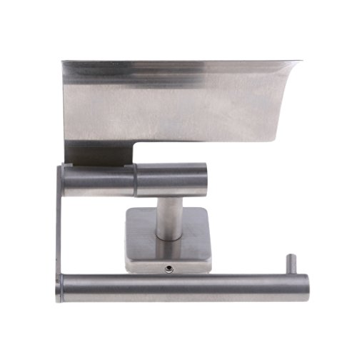 Preisvergleich Produktbild FLAMEER Toilettenpapierhalter Aus Edelstahl Für Toilettenpapierrollenhalter