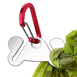 Hilihali Dog Poop Bag Holder, Waste Bag Holder, Dog Poop Bag Carrier, Hand Free Holder, 1pc
