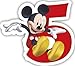 Produktbild PROCOS Spielerischer Mickey & Freunde Nummer 5 geformt Geburtstagskuchen Kerze