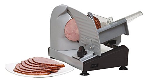 Aufschnittmaschine Metall Allesschneider Schneidemaschine Schrägschneider Brotschneider Brotschneidemaschine - 2