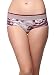 Clovia Women Cotton High Waist Hipster With Powernet Waist - Maroon RS.239.00