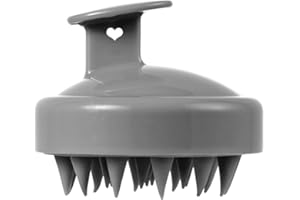 Sofmild Scalp Massager Shampoo Brush Hair Brush Head Massager Hair Growth Scrubber for Straight Curly Long Short Thick Thin Wet Dry Hair for Men Women Kids Pets, Grey
