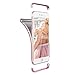 Produktbild Yokata iPhone 7 Plus Hülle Silikon 3 in 1 Handyhülle Glitzer Schutzhülle TPU Handy Tasche 360 Grad Full Body Bumper Ultra Dünn Slim Anti-Kratzer Clear Elegant Backcover für iPhone 7 Plus Case Cover - Rose Gold
