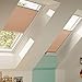 Produktbild Original VELUX Faltstore Plissee DuoLine Abdunkelung Wabenstruktur FHC S06 1049 / Uni Beige passgenau für GGL GPL GHL GTL S06 und 606 mit Aluminium Führungsschienen // FHC S06 1049S