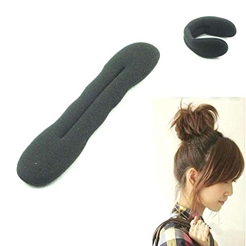 Mädchen Damen Haar-Torsion Schwamm Klipp Haarpflege Styling Flechten Halter Kleinere Größe 16cm