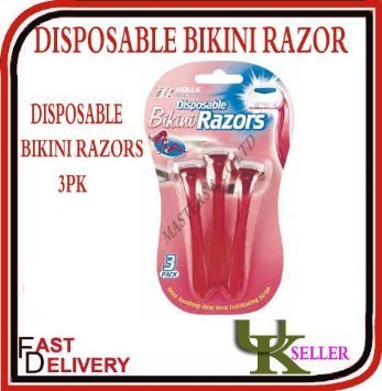 151 Desposable Bikini Razors 3 Pack