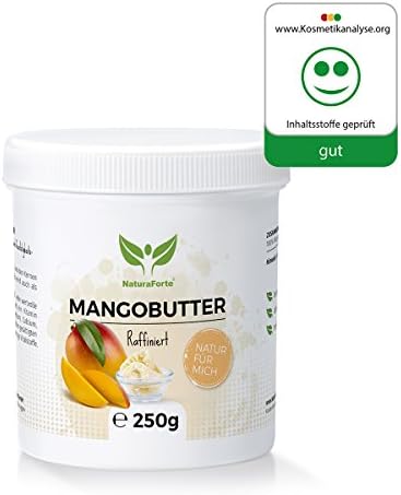 NaturaForte Mango Butter 250g, natural cosmetics, care vegan, body butter, moisturizes