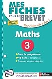 Image de Mes Fiches pour le BREVET MATHS 3e