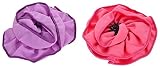 Baby Bucket Kids Girls Hair Pin/Hair Clip Pair Ribbons (Pink & Purple) RS.350 (50.00% Off) - Amazon