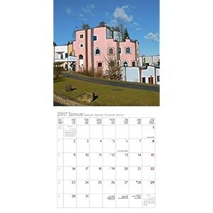 Hundertwasser Architecture 2017: Broschürenkalender mit Ferienterminen