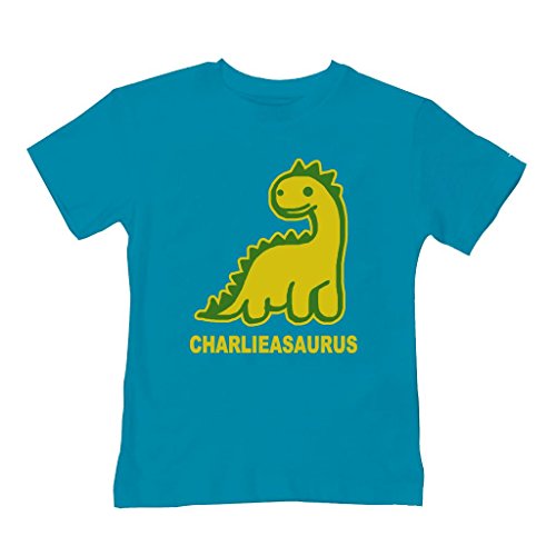 Personalised Dinosaur baby boys t-shirt- Your name asaurus