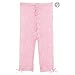 Baby Girl Lacy Leggings - Satin Bows - Gift Pouch - Baby Emporio - 12-18 Months - Pink
