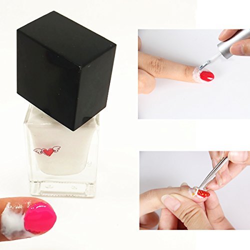 Goldenssy 10ml Nail Art cream Tape Liquid for UV Gel protection skin moist Peel Off Manicure Cuticle Care White